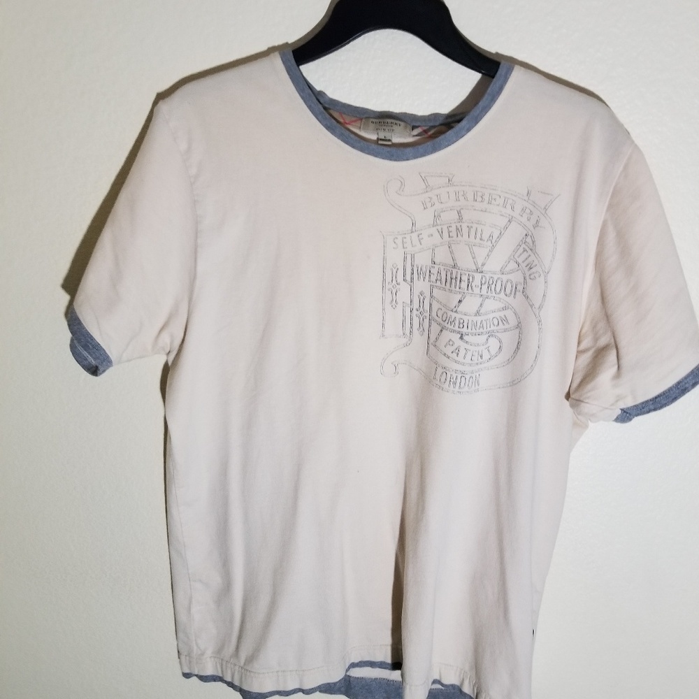 Burberry mens tshirt